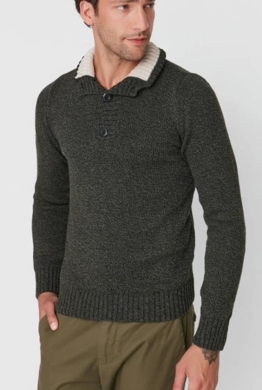 *Trendyol Men's Slim Sweater-L