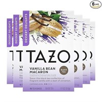2 PACK TAZO Vanilla Bean Macaron Tea