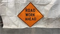 "Road Work Ahead" Sign