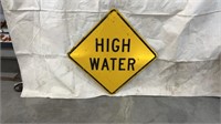 "High Water" Sign