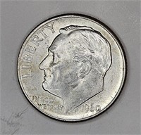 1960 d Roosevelt Dime -90% Silver