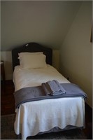 Twin Size Bed with Head Board