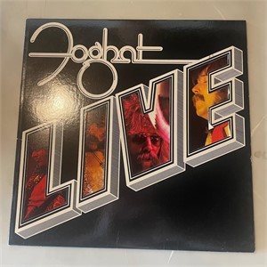 Foghat Live classic rock record LP