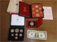 1971 Royal Canadian Mint Set w/ 6 Coins Penny