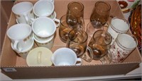 Glassware; Fireking Mugs; Fireking Cream/Sugar