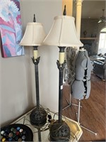 2 Decorative Table lamps