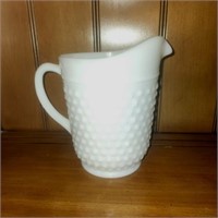 Milk Glass Pitcher