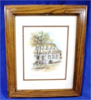 "The Raleigh Tavern" framed print