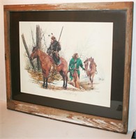 Framed Return To HIgh Country R. Doorman