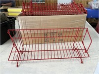 10 - 24" Peg Board Wire Shelves