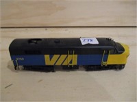 H.O Scale VIA Rail locomotive .