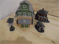 H.O Scale buildings .