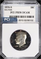 1976-S SILVER KENNEDY HALF PCI PERFECT GEM PROOF