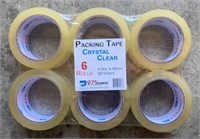 (6) Rolls of Packing Tape