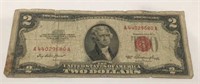 Series 1953 Red Seal $2 bill