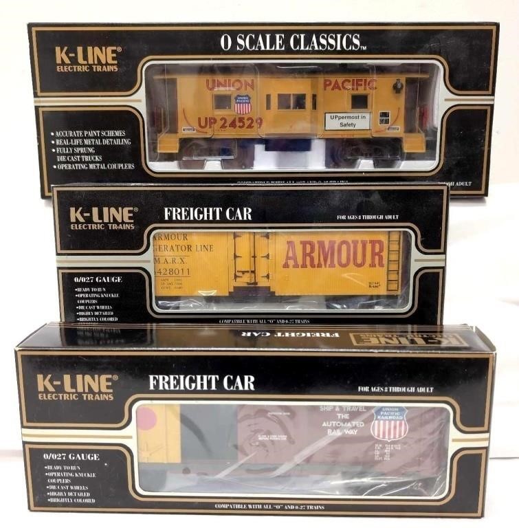 May 25th Toy train auction