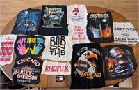 Large lot of shirt clippings w/ Harley Davidson
