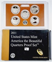 2011  US Mint  ATB Quarters Proof set