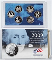 2009 DC & US Territories Quarters Proof set