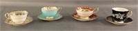 (4) Aynsley Cups and Saucers