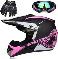 MX Helmet Motorcycle Helmet Pink  Small