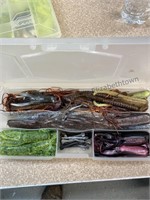 Soft plastics and jig heads