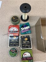 Various size fishing line