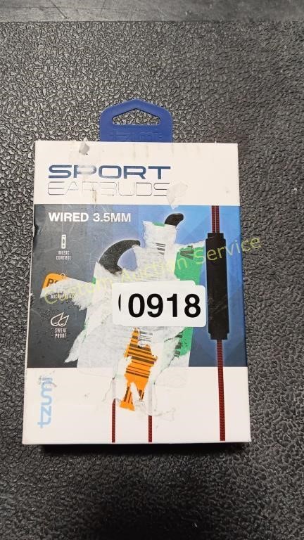 SPORTS WIRED EARBUDS