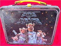 VINTAGE PIGS IN SPACE METAL LUNCH BOX MUPPETS