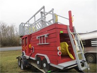Fire Truck Outdoor Play Set
