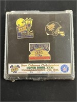 Super Bowl XXXI Commemorative Pin Set 513/5000