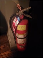 RED FIRE EXTINGUISHER