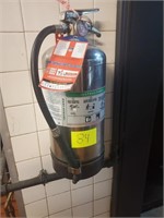 CHROME FIRE EXTINGUISHER