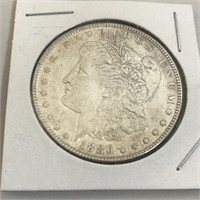 1886 Morgan Silver Dollar in Case