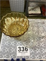 Glass bowl lot