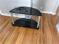 TV Stand and Floor Lamp