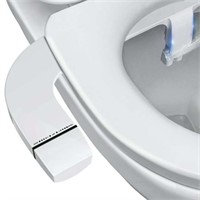 15.7 x 15.7 x 0.36  Ultra-Slim Toilet Bidet Attach