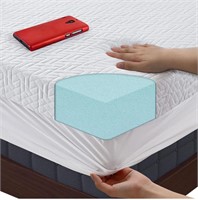 $170 BedLuxury 3 Inch King Size Gel Memory Foam