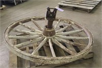 Vintage 53" Wagon Wheel
