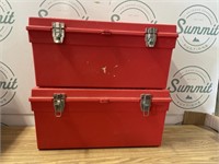 2 Contico 22x9x11 inches Tool boxes