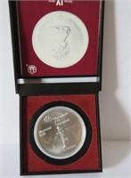 1975"1976 MONTREAL OLYMPIC" 5 DOLLARS SILVER COIN