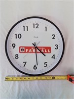 Farmall McCormick clock "battery operated"