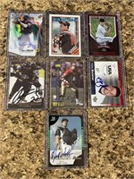 7 SIGNED CARDS