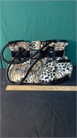 Cheetah Print Del Mano Handbag