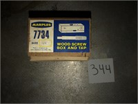 Wood Screw Box & Tap