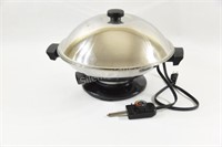 Stainless Dome Electric WOK
