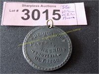 1886 Military Veteran Reunion souvenir