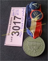 Liberty Medal made from German tank and Liberty