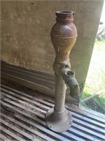 3 foot Hayes cast-iron well pump