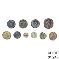 Ancient Coins w/ Silver (10 Coins)
